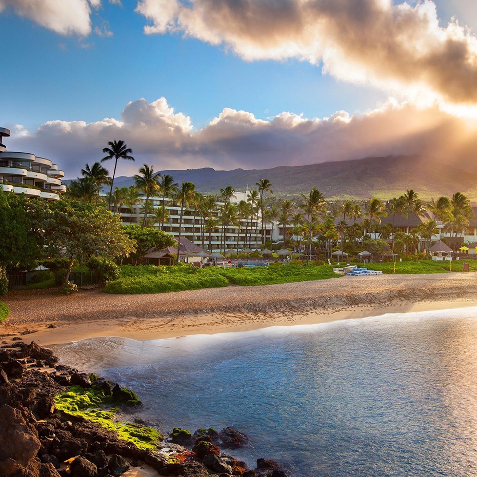 Sheraton Maui at sunrise