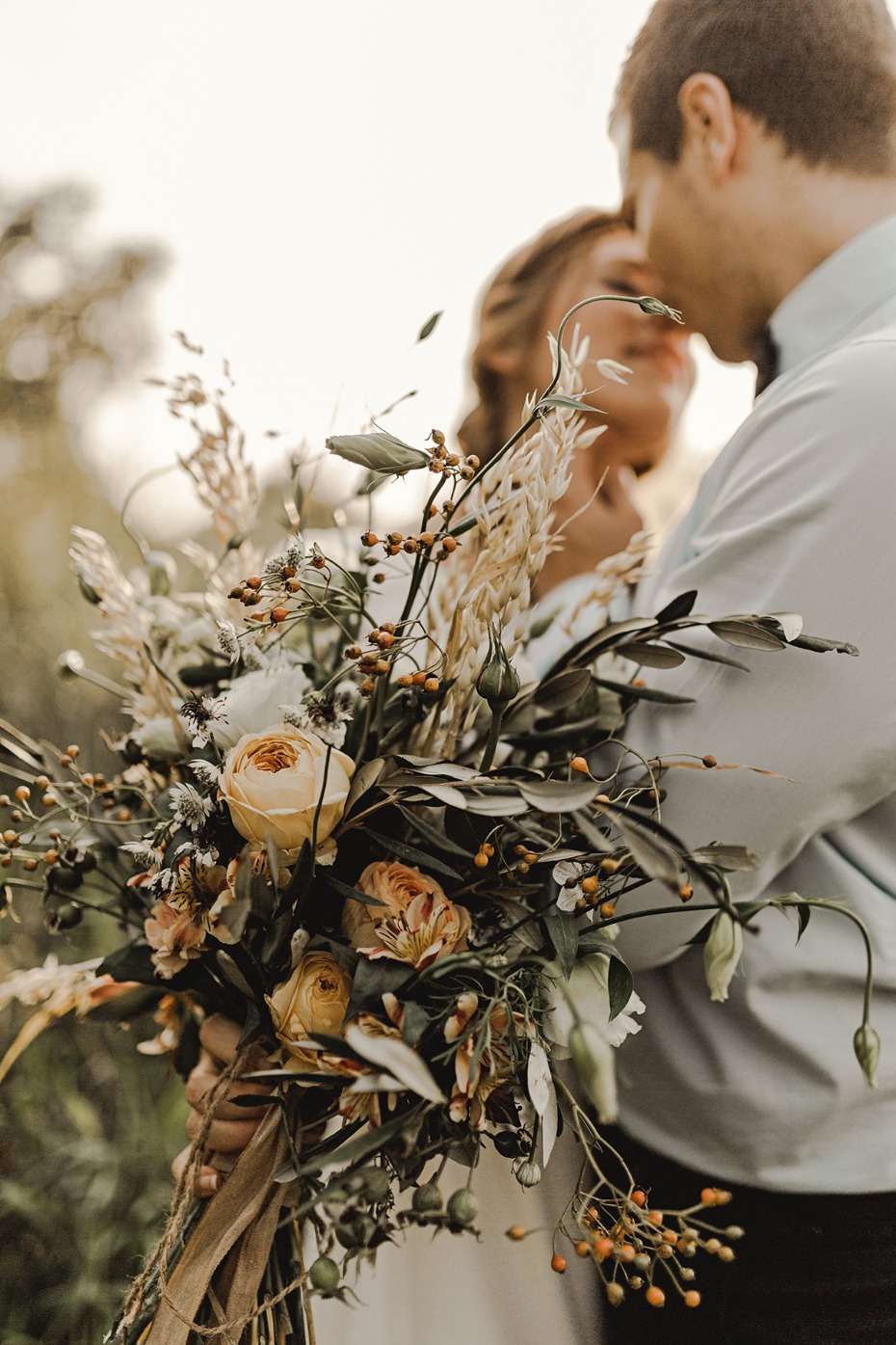 Fall wedding bouquet.