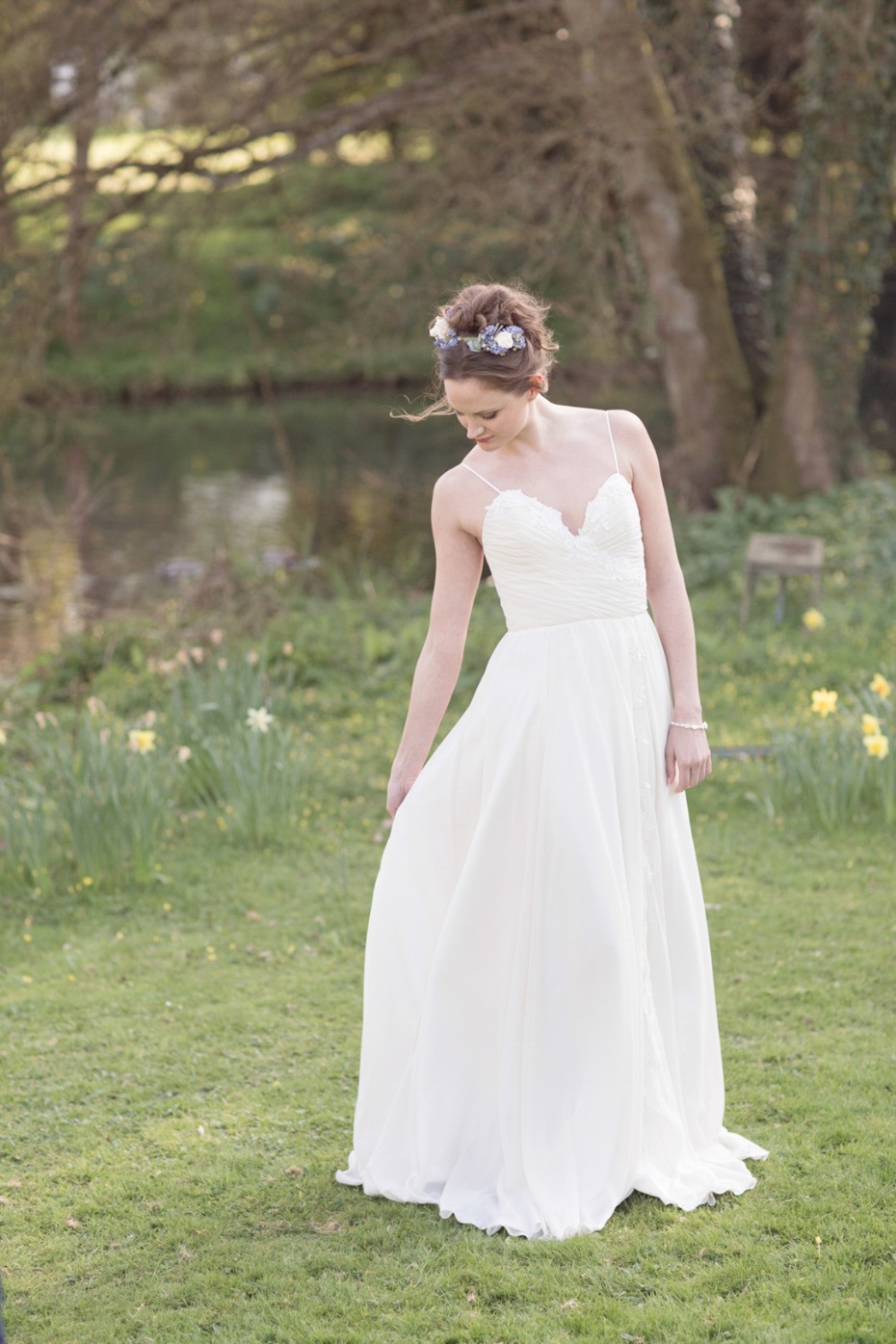 Elegant gown inspired by Sense and Sensibility