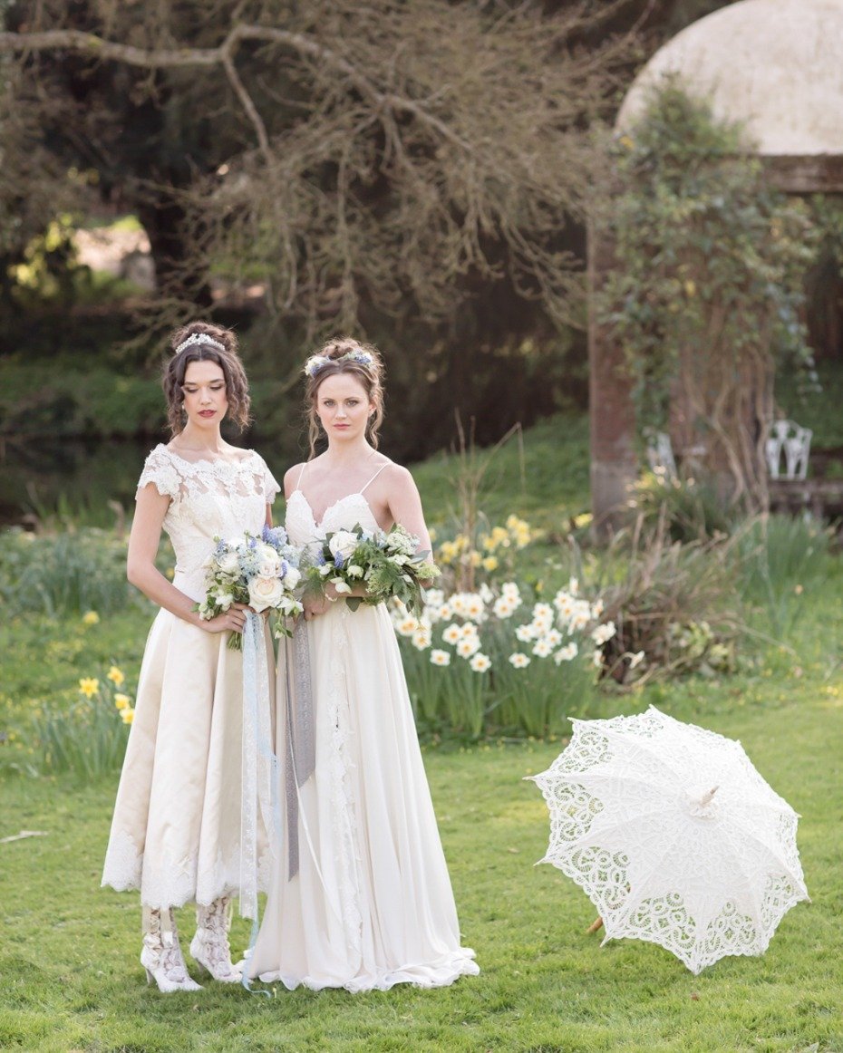 Sense and Sensibility inspired bridal fashion