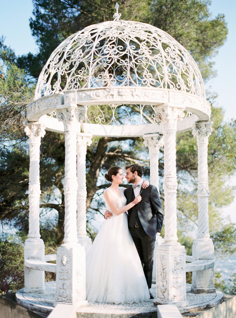 Beautiful and refined wedding inspiration in the French Riviera