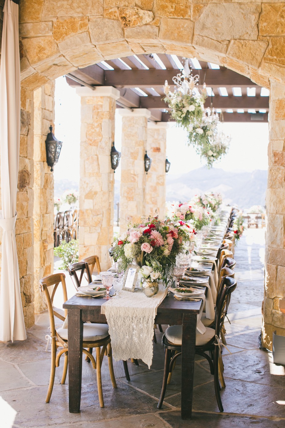 Dreamy tablescape captured by Onelove Photography