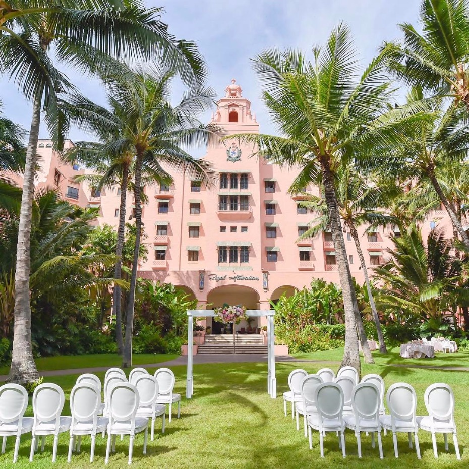 Get married at The Royal Hawaiian Wedding