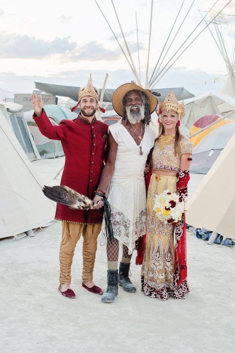 This Couple Got Married At Burning Man
