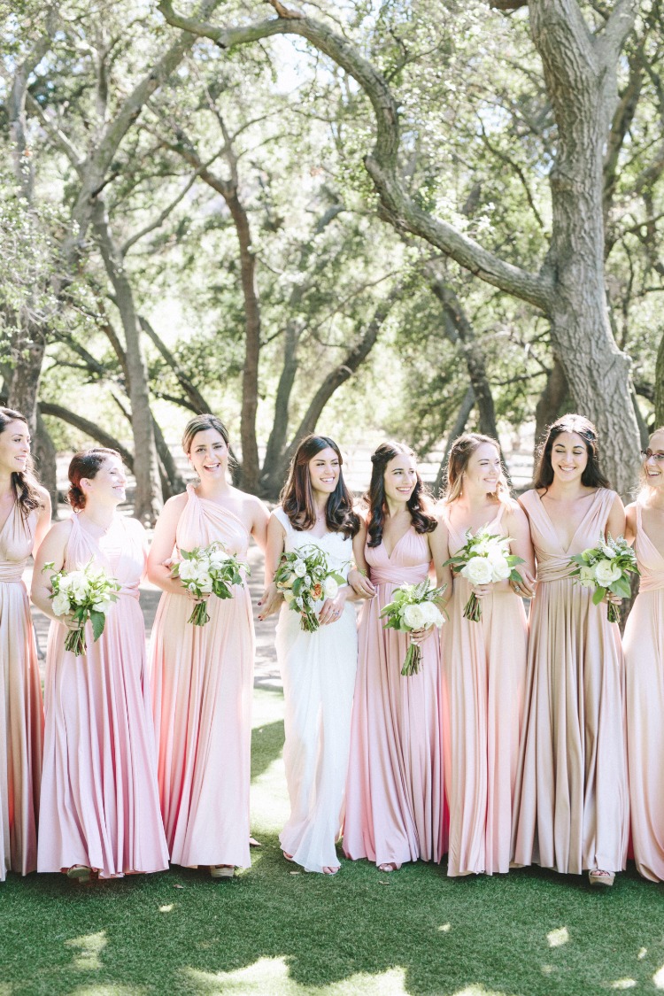 Think This Is A Classic Blush Wedding... Think Again!