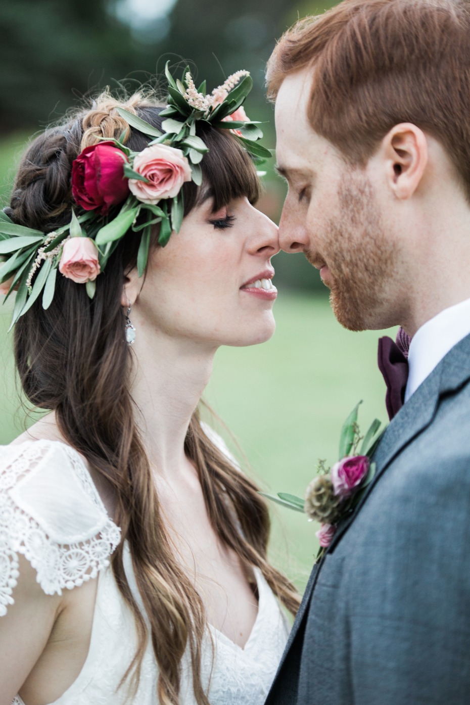 boho bridal style