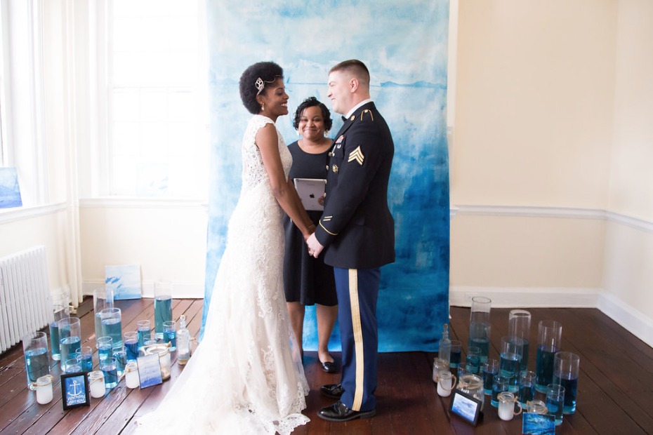 Styled elopement turned real-life vow renewal