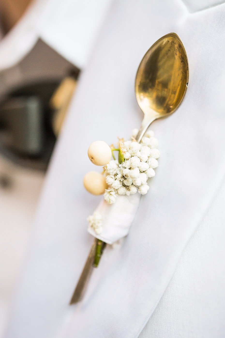 Spoon boutonniere