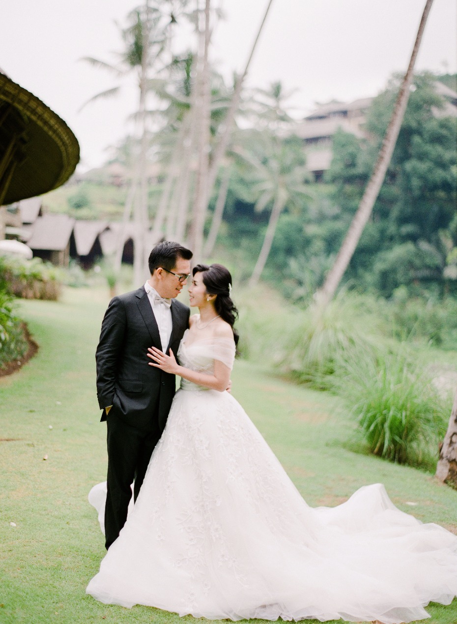 wedding couple in Bali