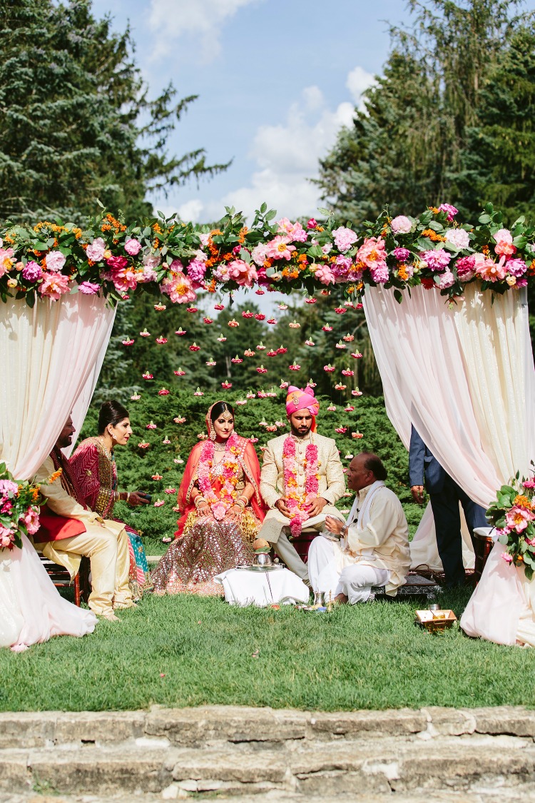 Color-WOW Wedding Filled with Tradition and Love