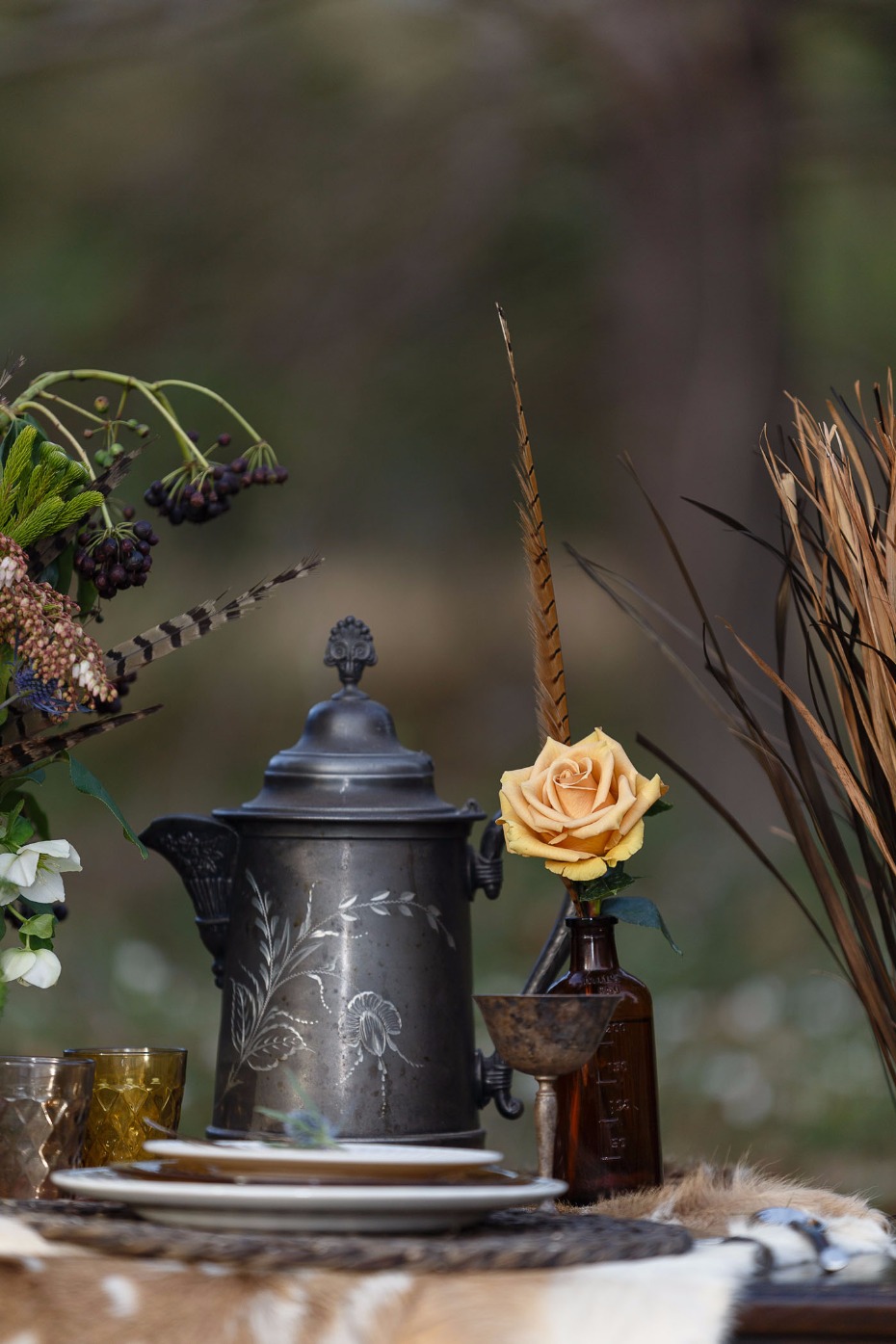 vintage tea pot