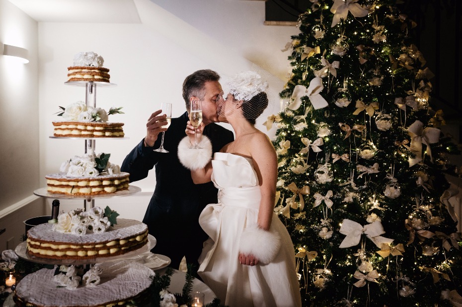 Christmas wedding in Italy