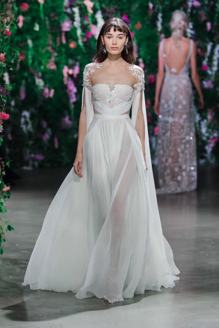 draped tulle GALA Collection No IV Gown