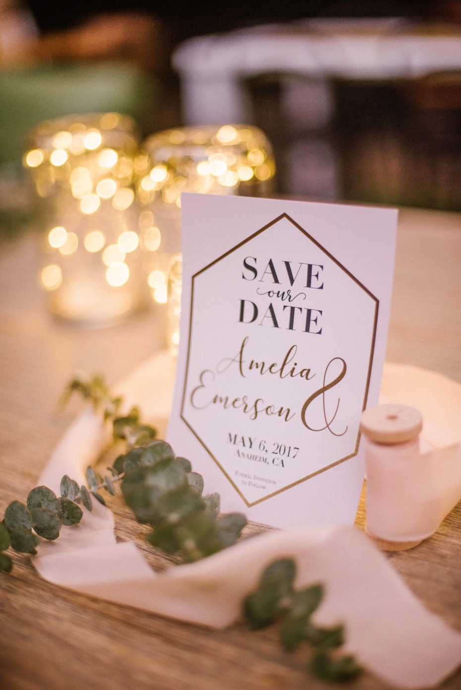 modern Save the Date