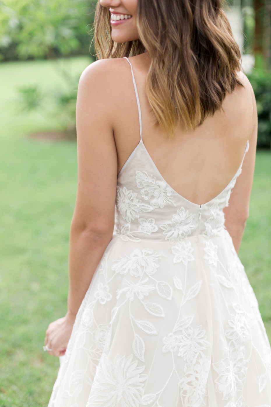 sweet and simple wedding dress