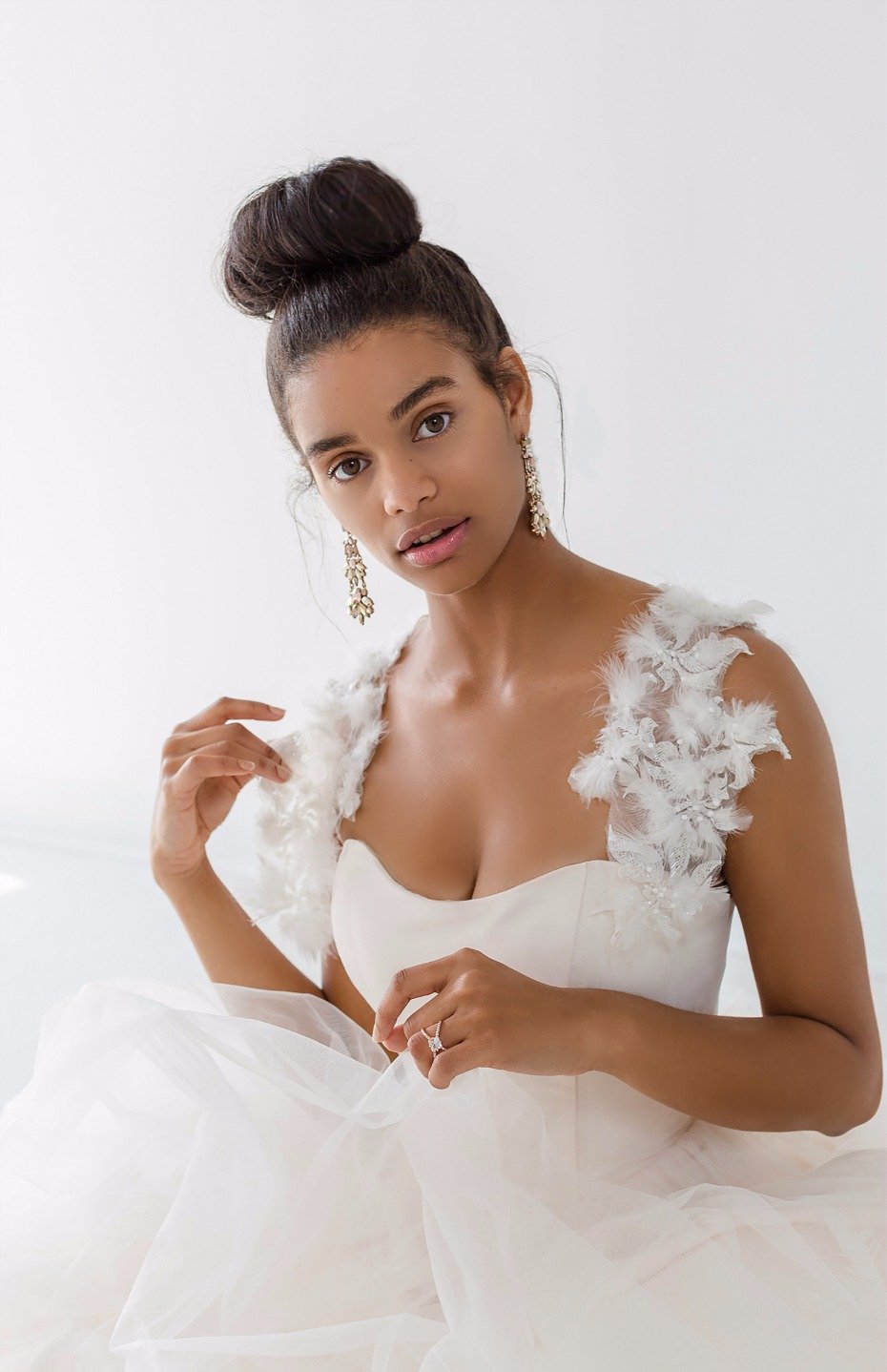 Ivy & Aster Fall 2018 Bridal Collection Flutter Capelet