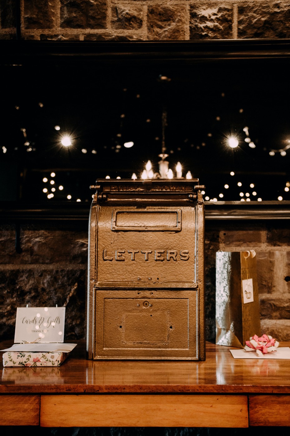 Antique letter box