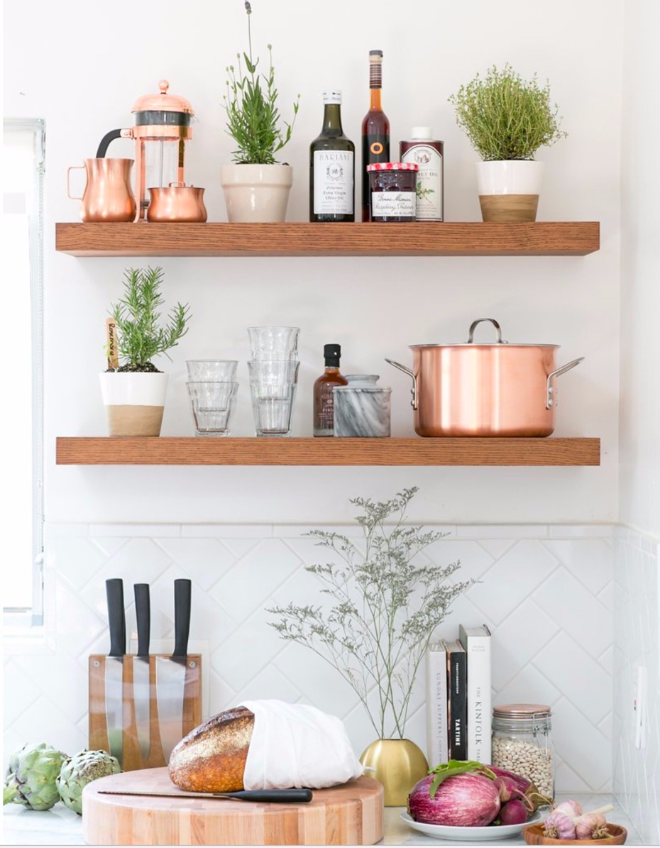 how to set up a copper kitchen