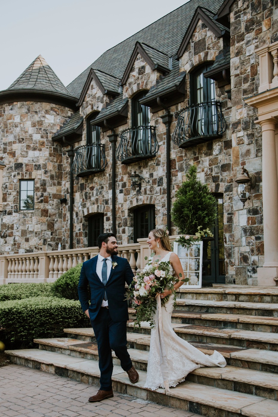 romantic wedding photography