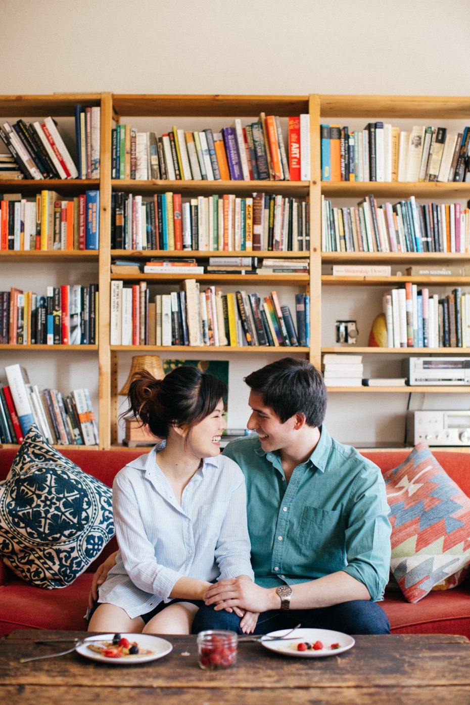 how to have an engagement shoot without ever leaving home