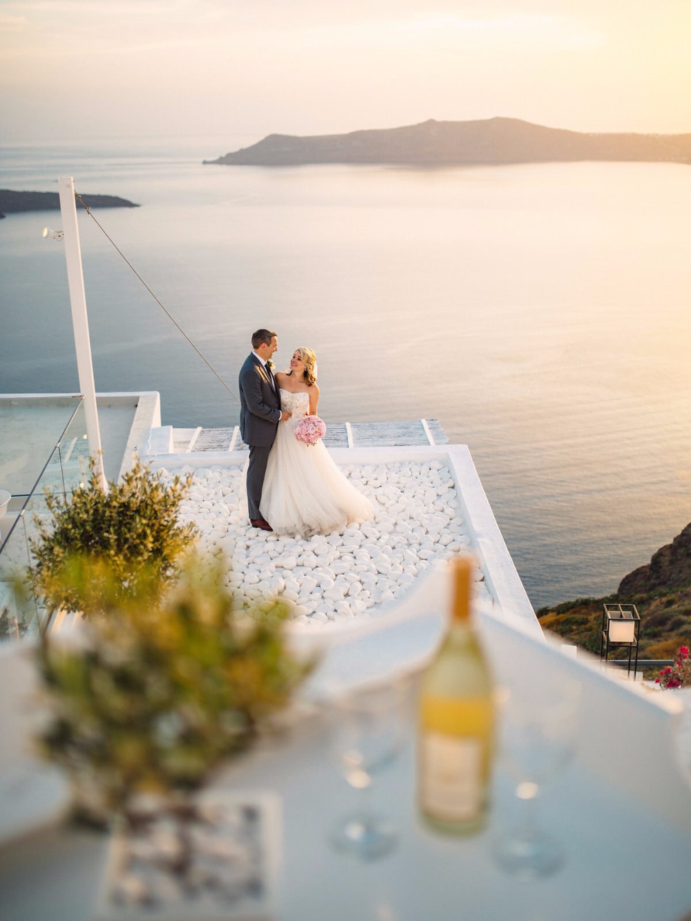 Get married in Santorini