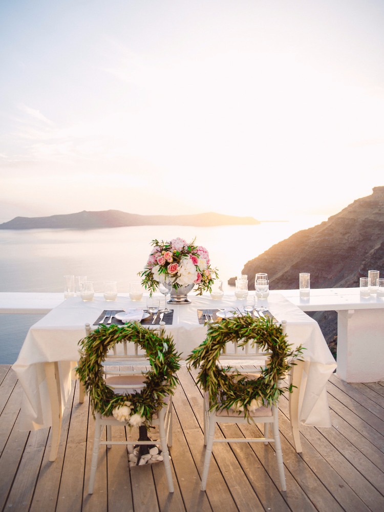 What's More Romantic than a Seaside Elopement in Santorini