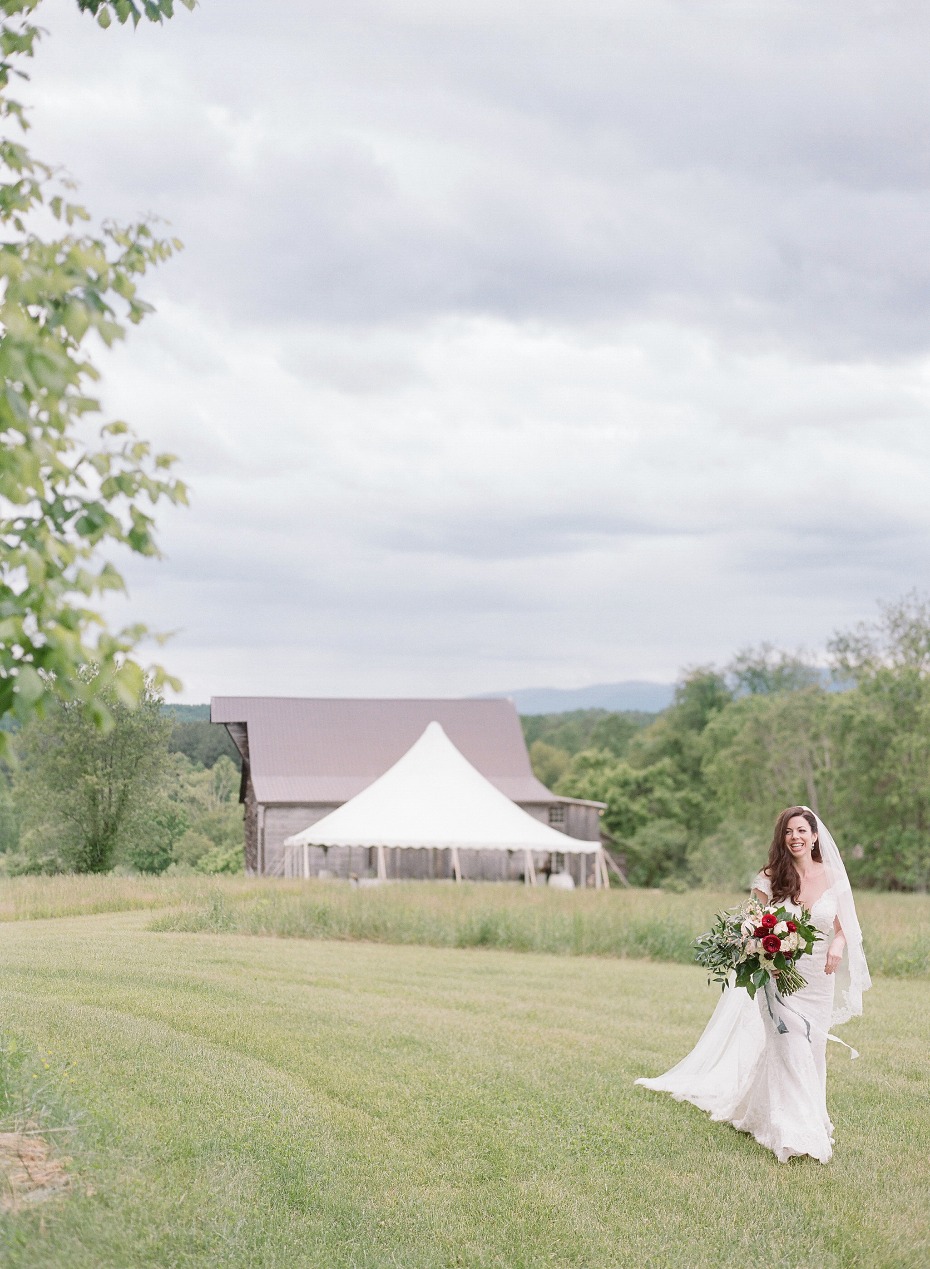 here comes the bride