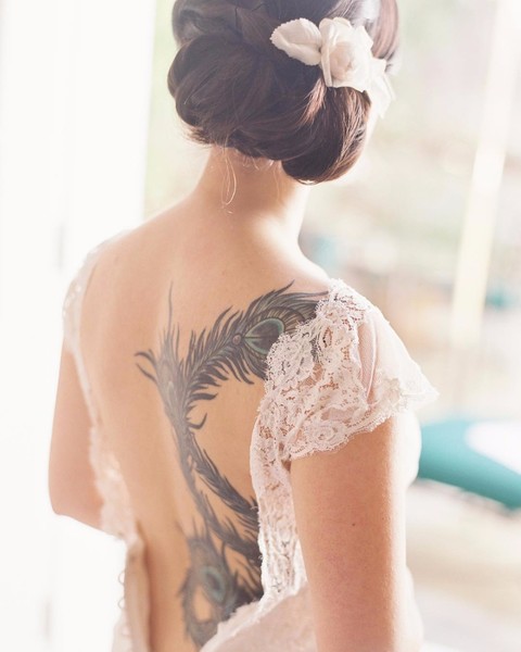 14 of the Raddest Tatted Brides We’ve Seen in Awhile