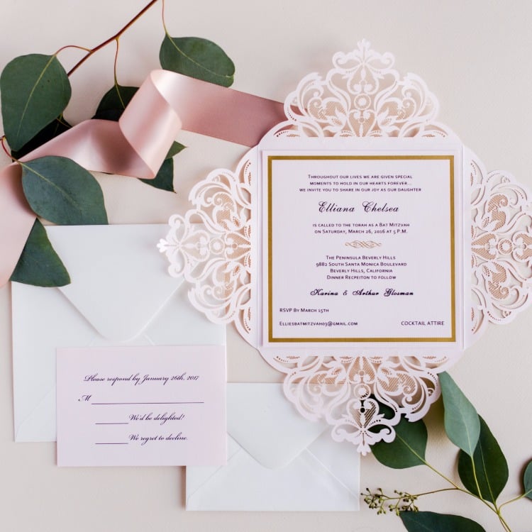 3 lucky Brides Can Win 40% Off Everything At Elegant Wedding Invites