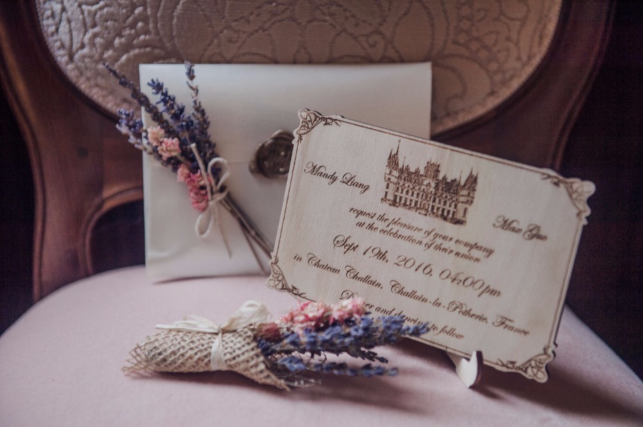 romantic old world style wedding invitations