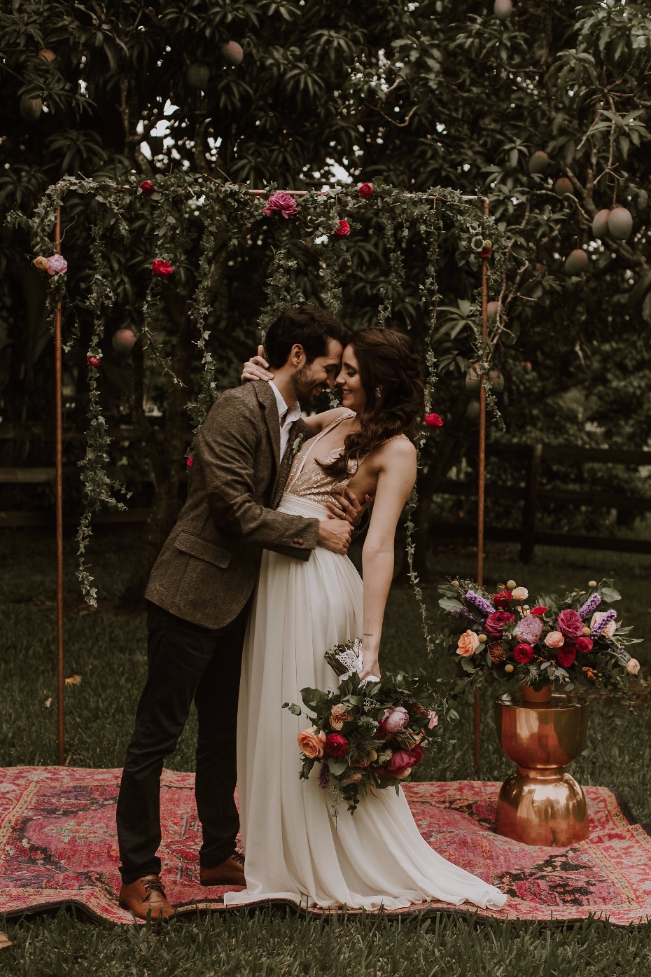 Colorful boho wedding ideas for the fearless bride