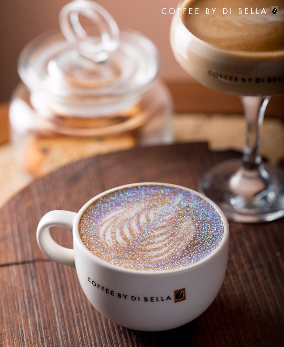 Glitter Cappuccino Coffee By Di Bella