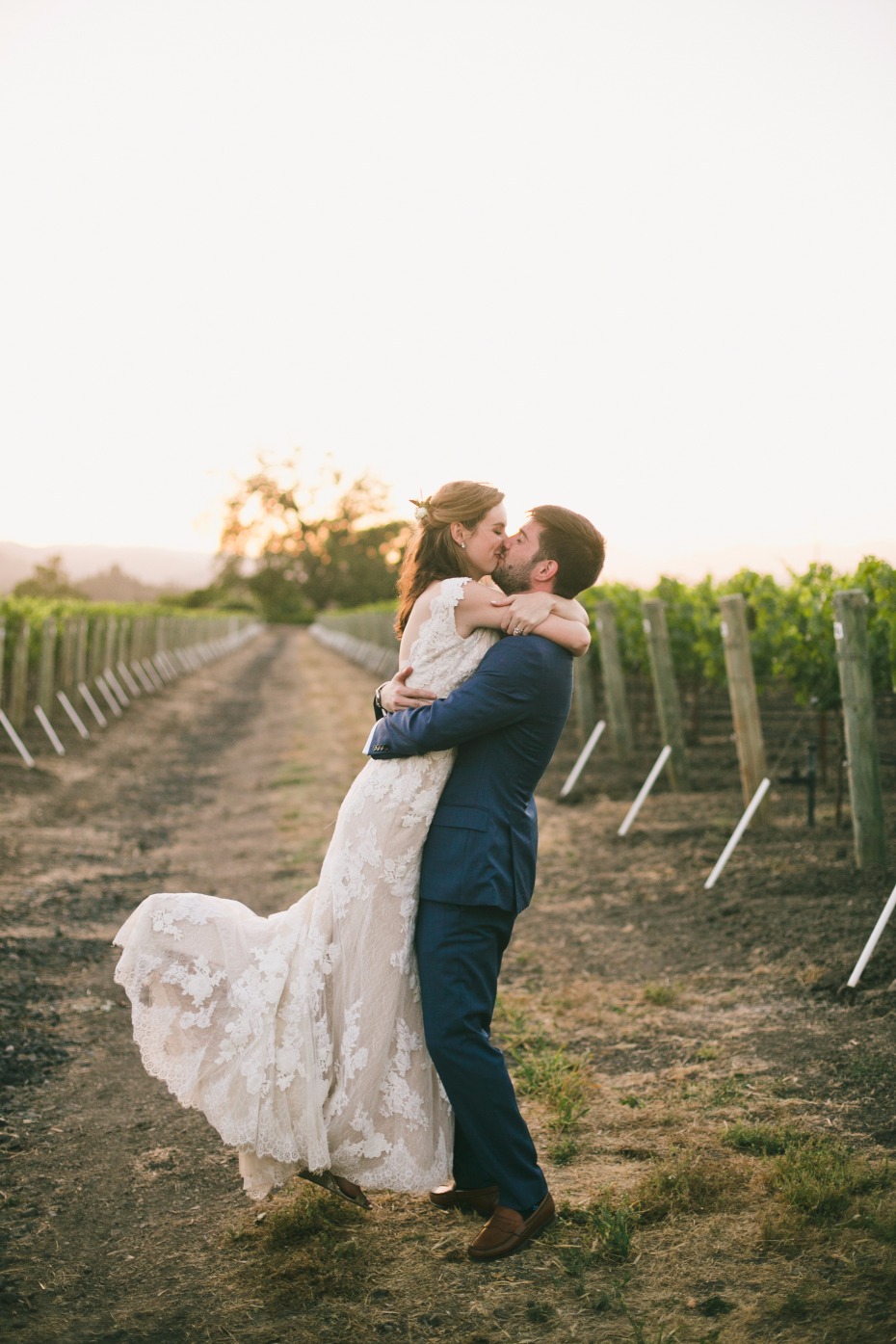 Beautiful winery wedding