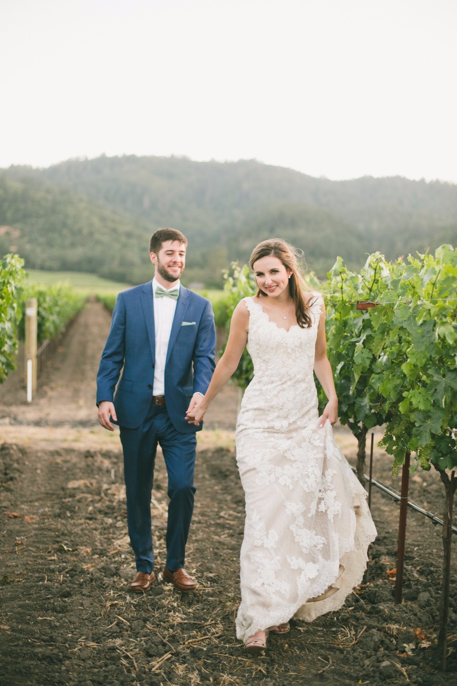 Lover her gorgeous wedding dress