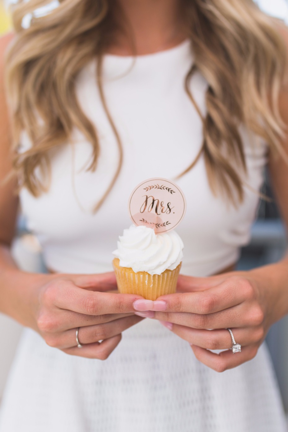 Mrs. cupcake for the bridal shower