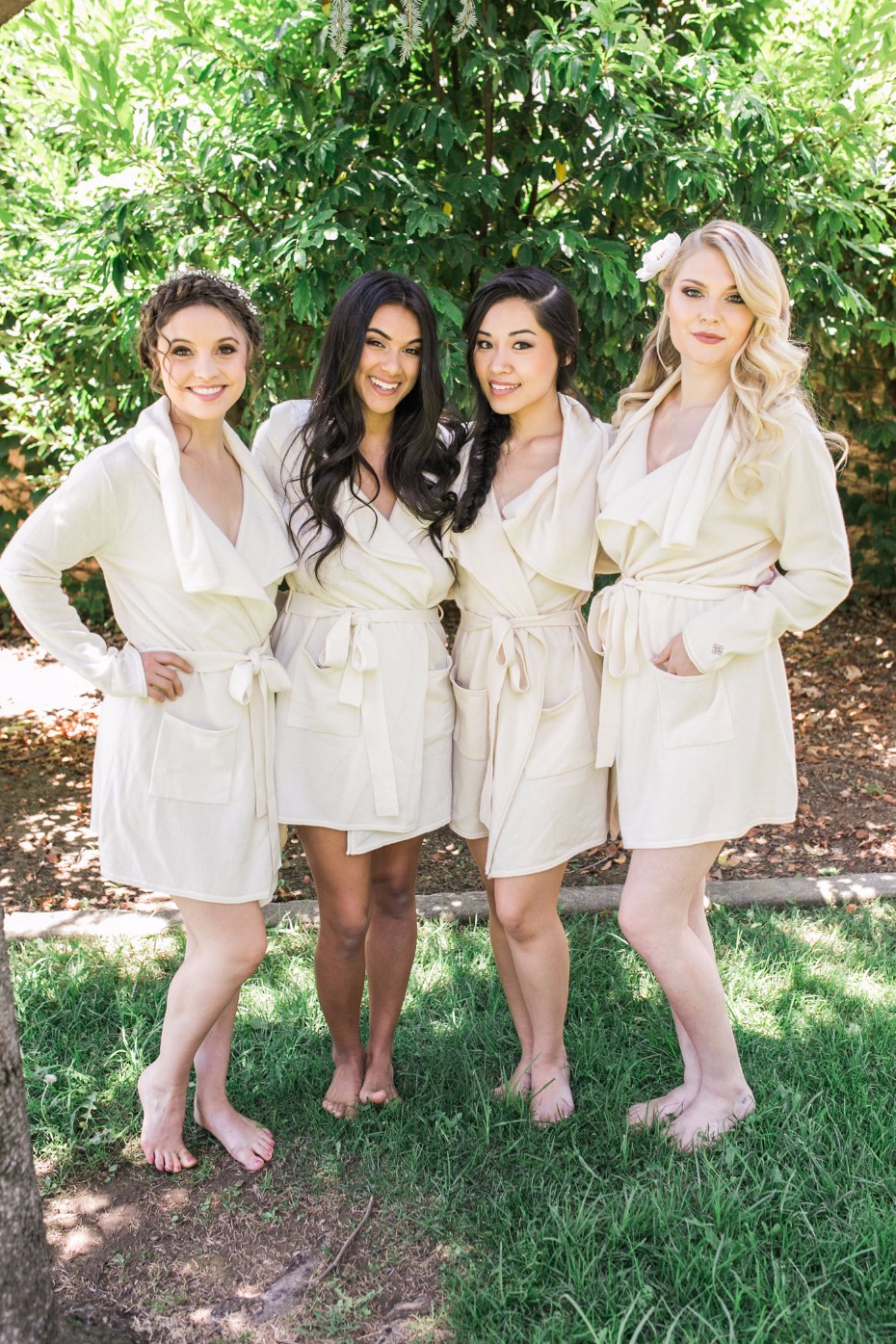 Cute and comfy cashmere robes from Anna K.outure