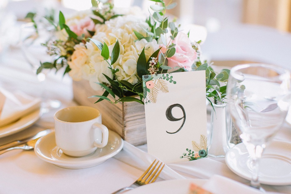 Card table number