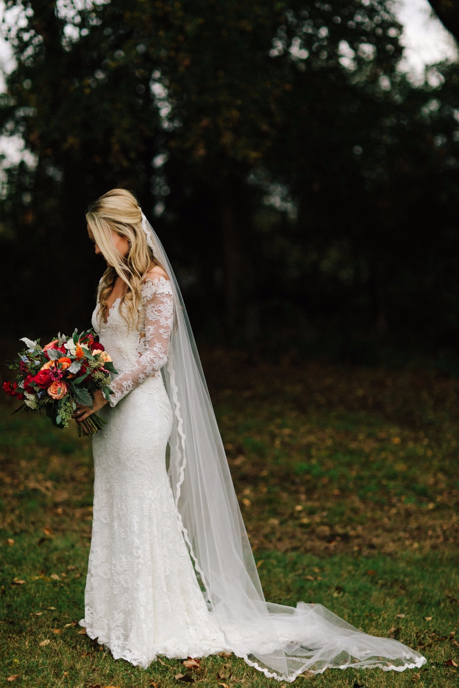 elegant bridal style for your fall wedding