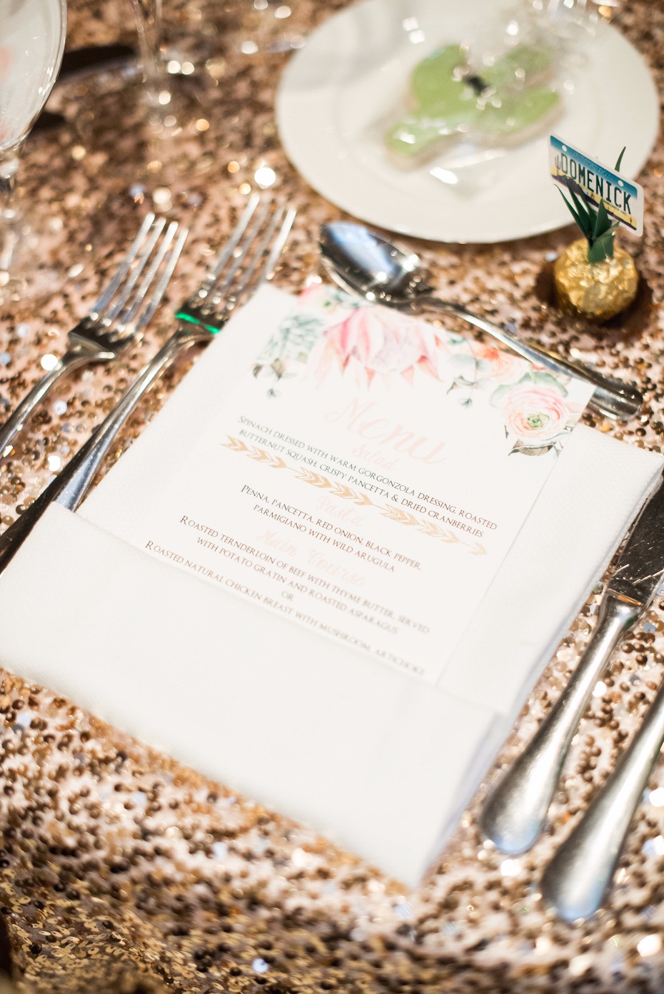 wedding menu for your wedding reception