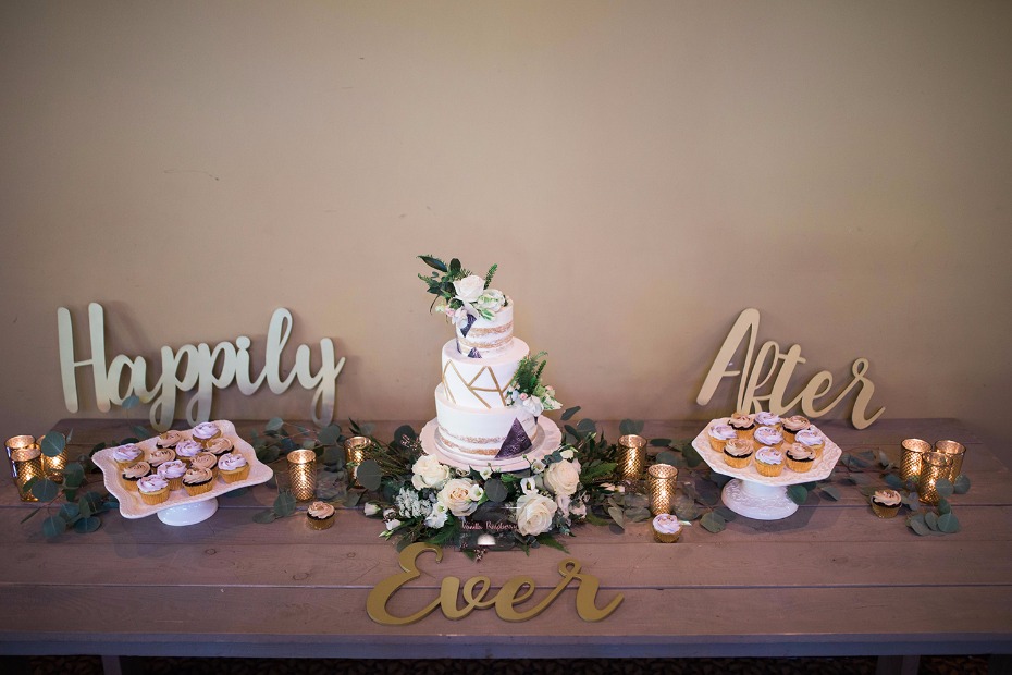 Happily ever after cake table