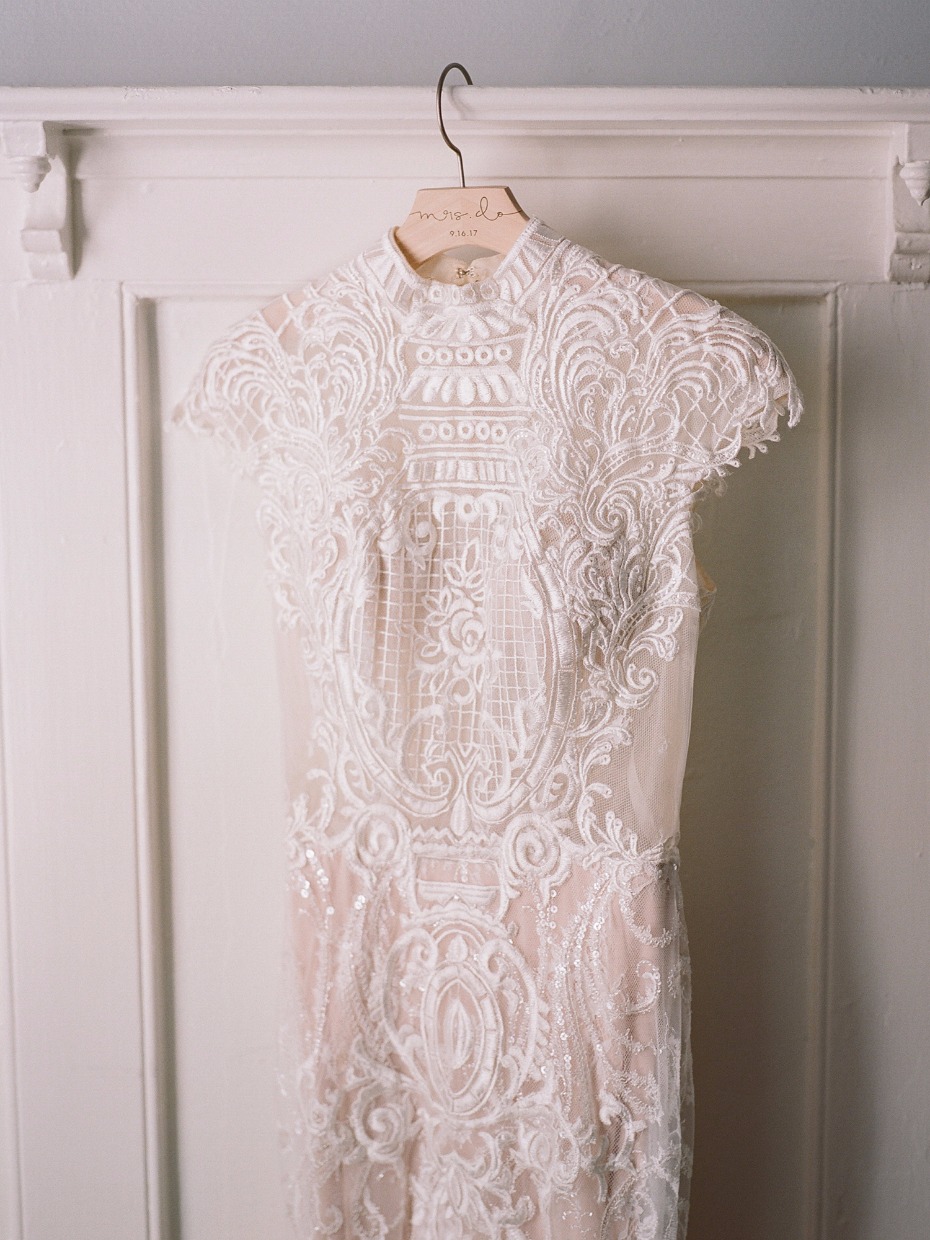 Beautifully detailed gown from Calla Blanche