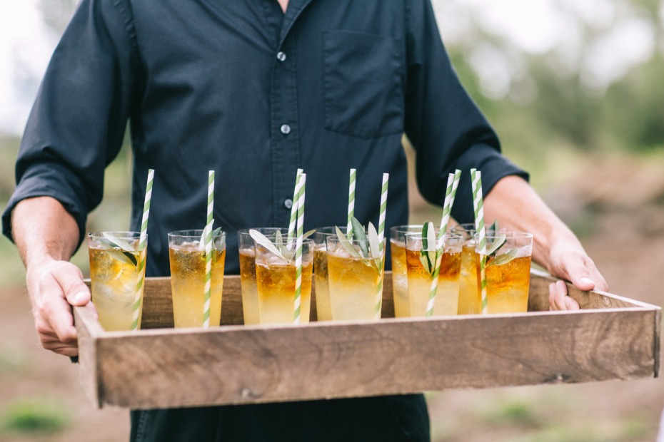 hand crafted wedding cocktails