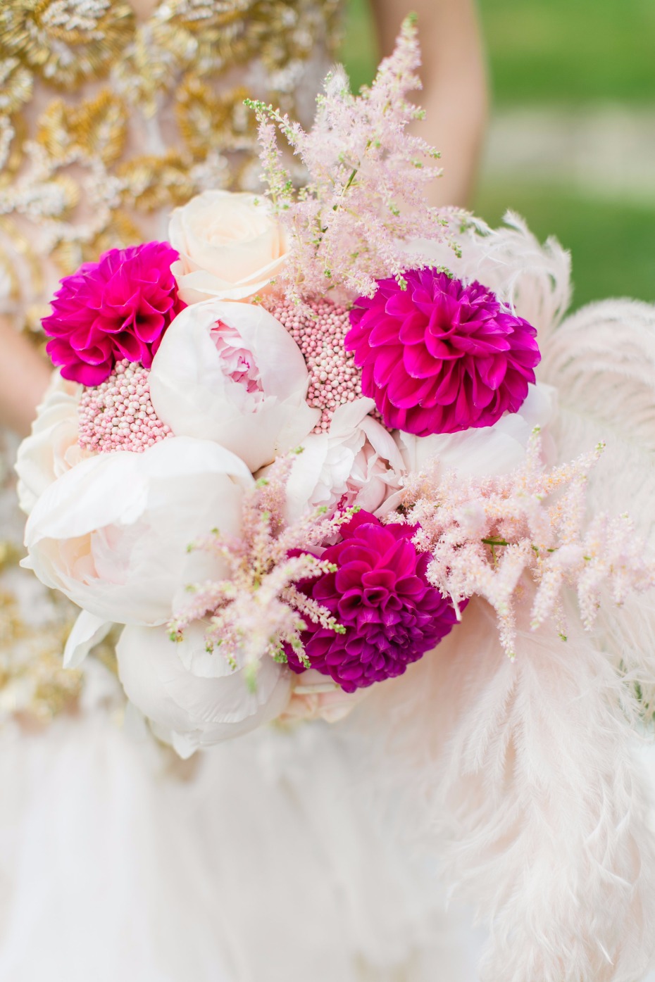 Pink and fuchsia bouquet