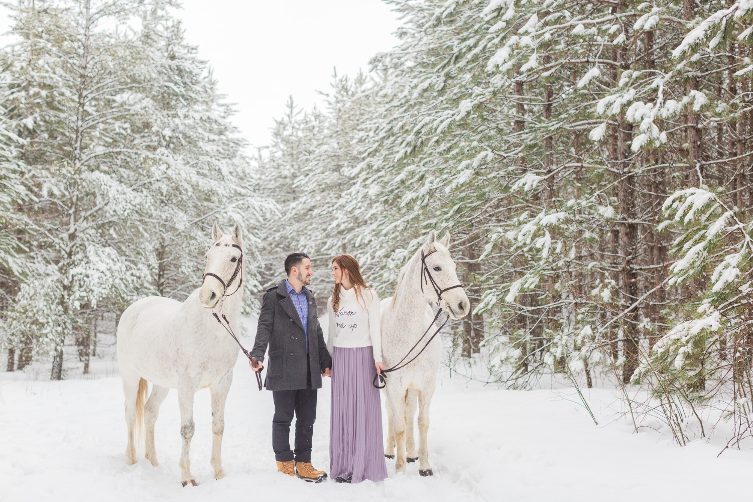 onelovetwohorsesandatonofsnowengagementshoot06