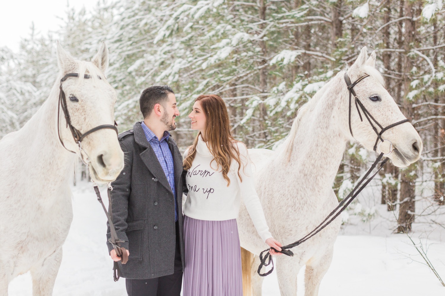 onelovetwohorsesandatonofsnowengagementshoot07