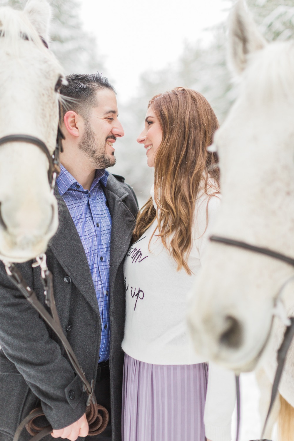 onelovetwohorsesandatonofsnowengagementshoot10