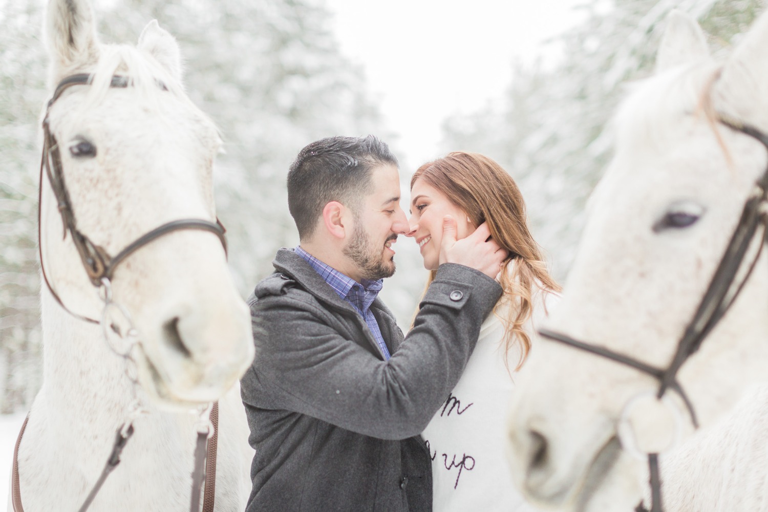 onelovetwohorsesandatonofsnowengagementshoot12