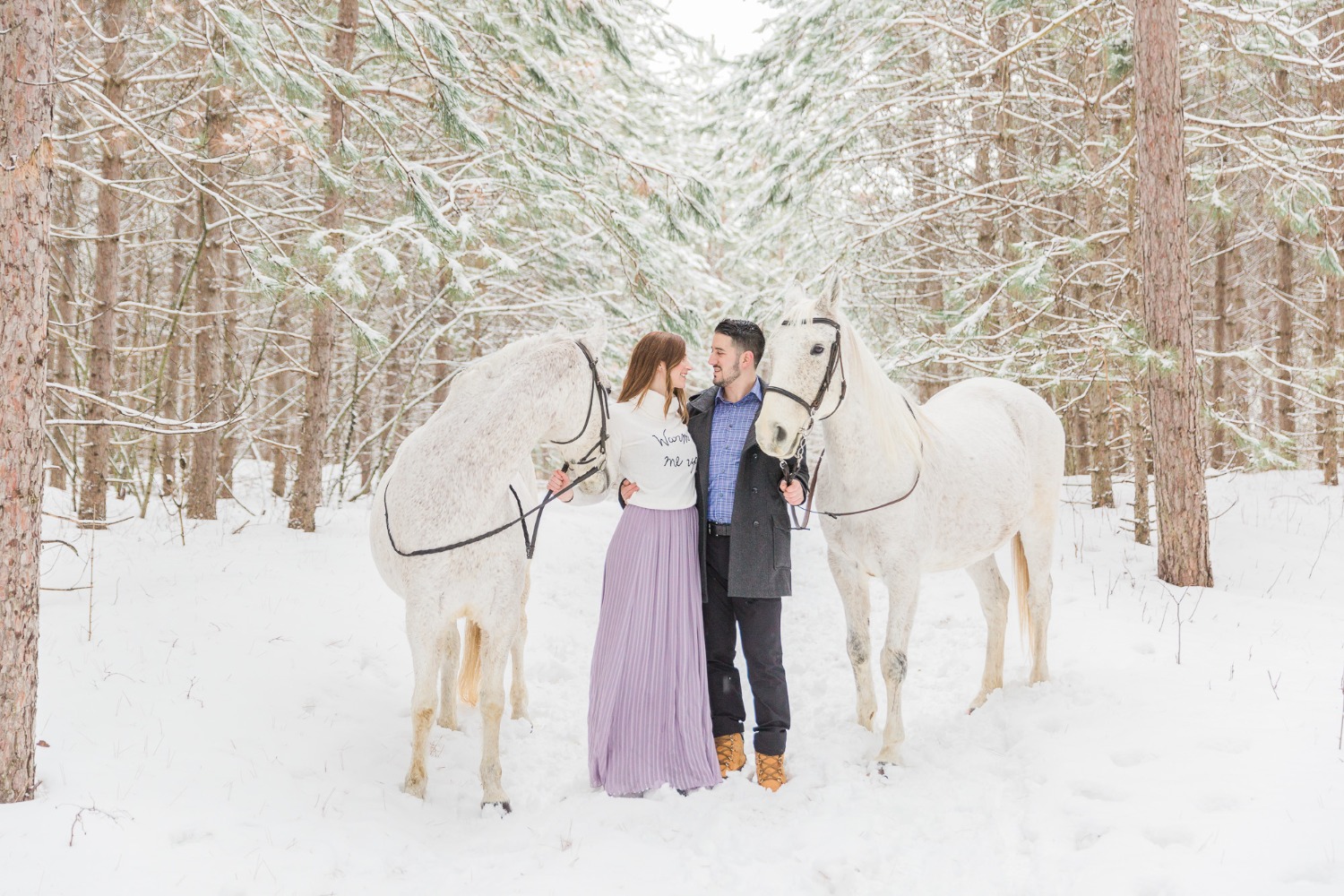 onelovetwohorsesandatonofsnowengagementshoot21