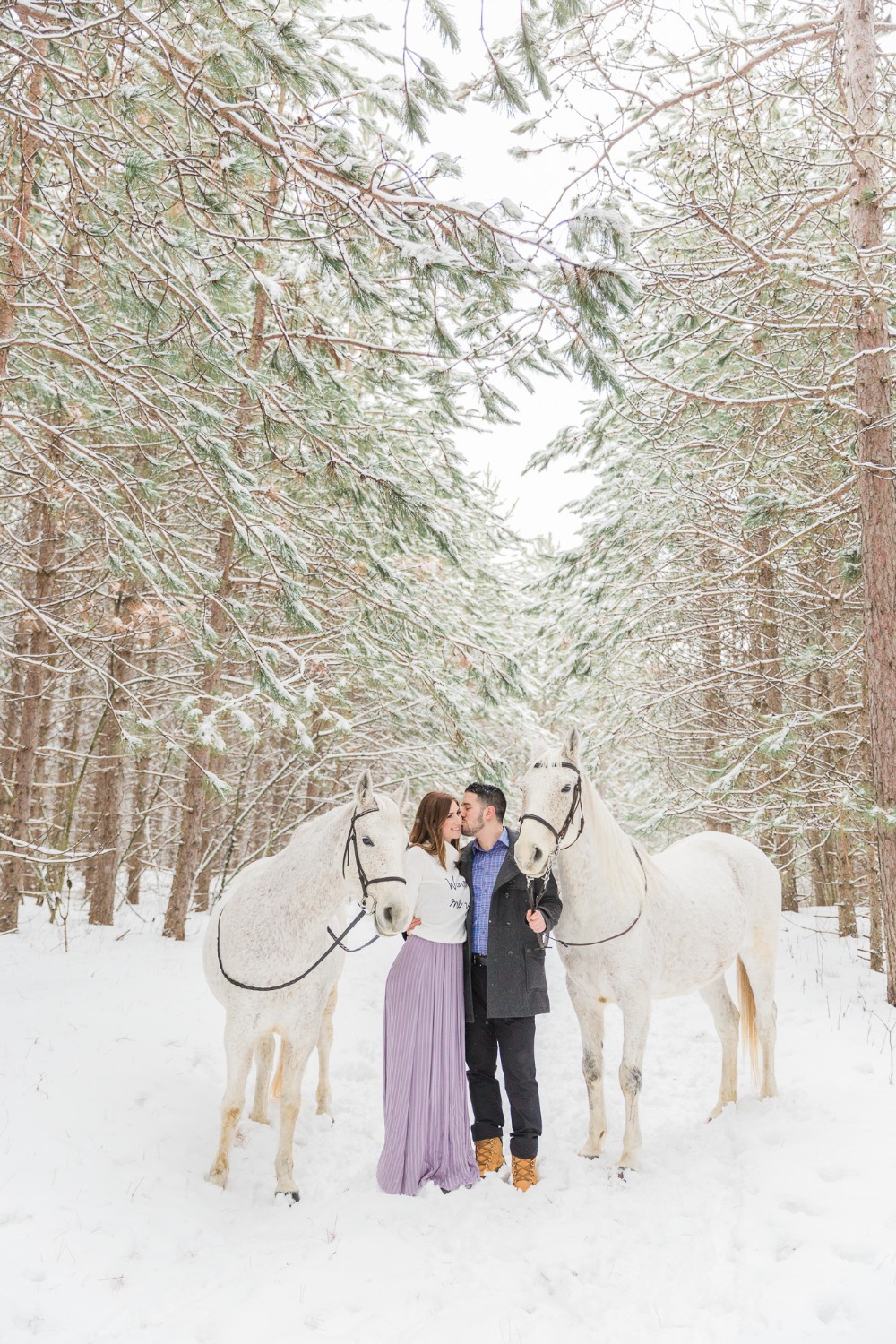 onelovetwohorsesandatonofsnowengagementshoot22