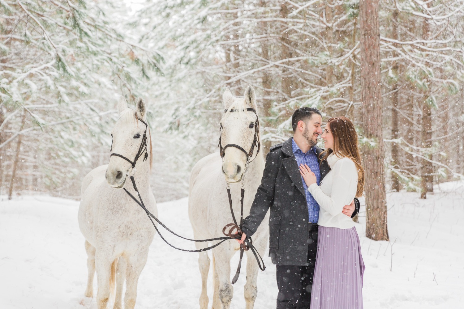 onelovetwohorsesandatonofsnowengagementshoot27